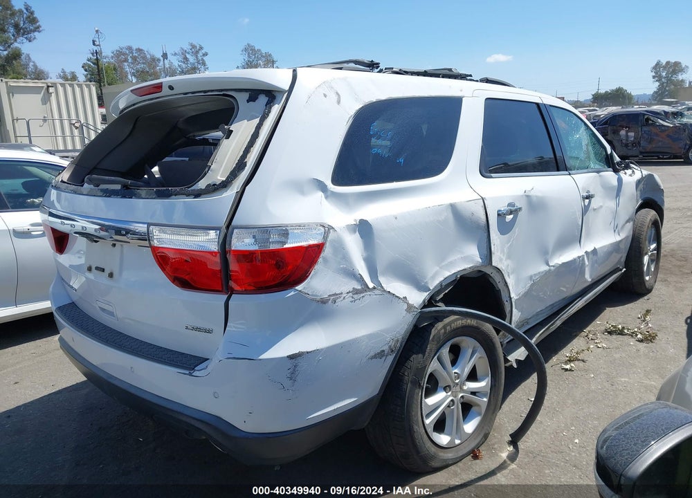2013 DODGE DURANGO CREW VIN: 1C4RDHDG4DC694276