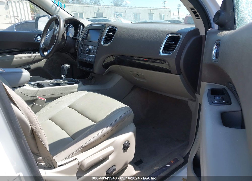 2013 DODGE DURANGO CREW VIN: 1C4RDHDG4DC694276