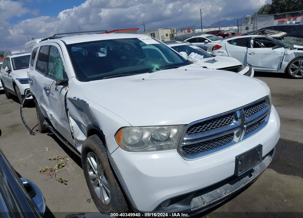 2013 DODGE DURANGO CREW VIN: 1C4RDHDG4DC694276