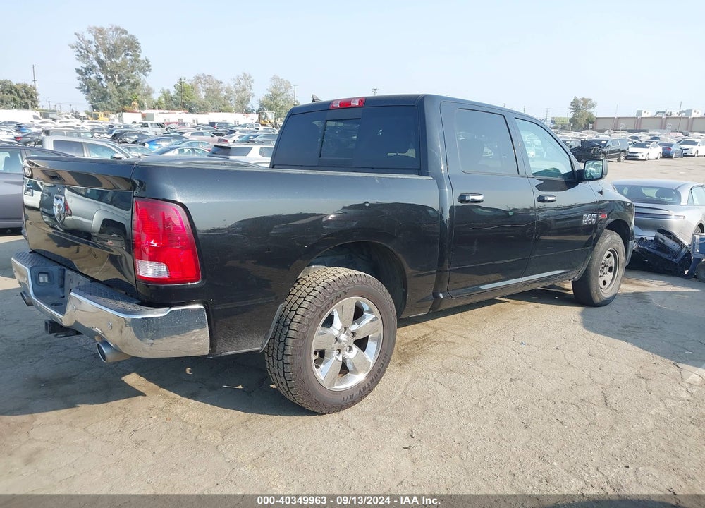 2017 RAM 1500 BIG HORN 4X2 5'7 BOX VIN: 1C6RR6LM9HS550898