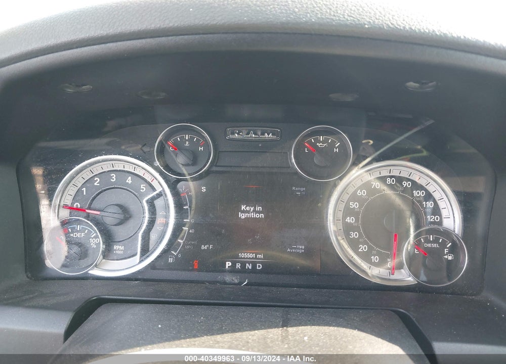 2017 RAM 1500 BIG HORN 4X2 5'7 BOX VIN: 1C6RR6LM9HS550898