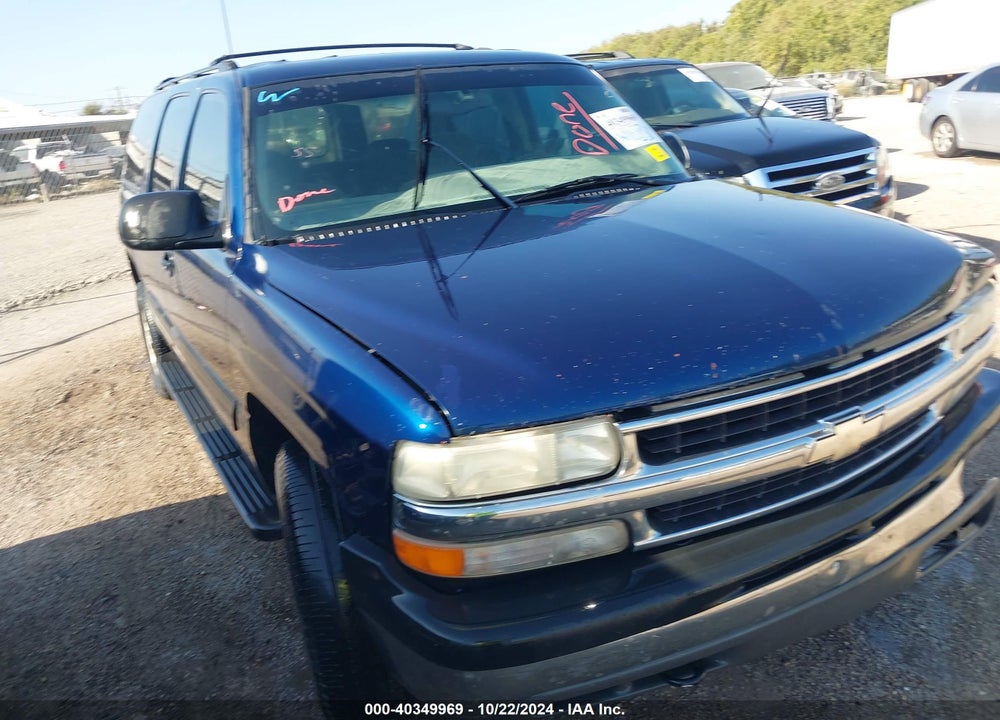 2001 CHEVROLET SUBURBAN 1500 LS VIN: 3GNEC16T41G141484