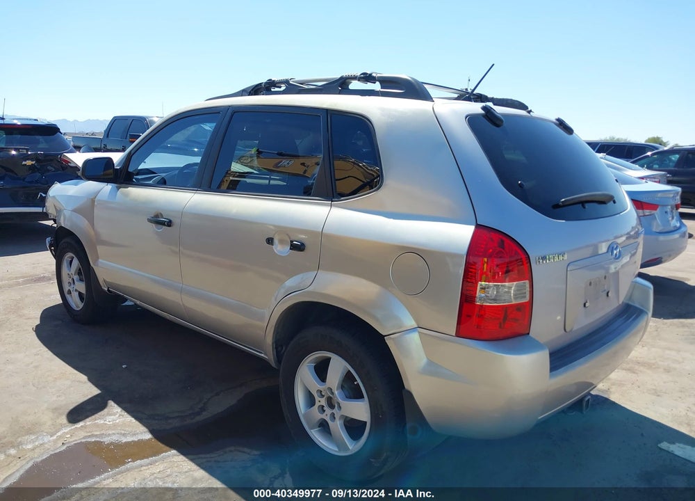 2005 HYUNDAI TUCSON GL VIN: KM8JM12B05U097905