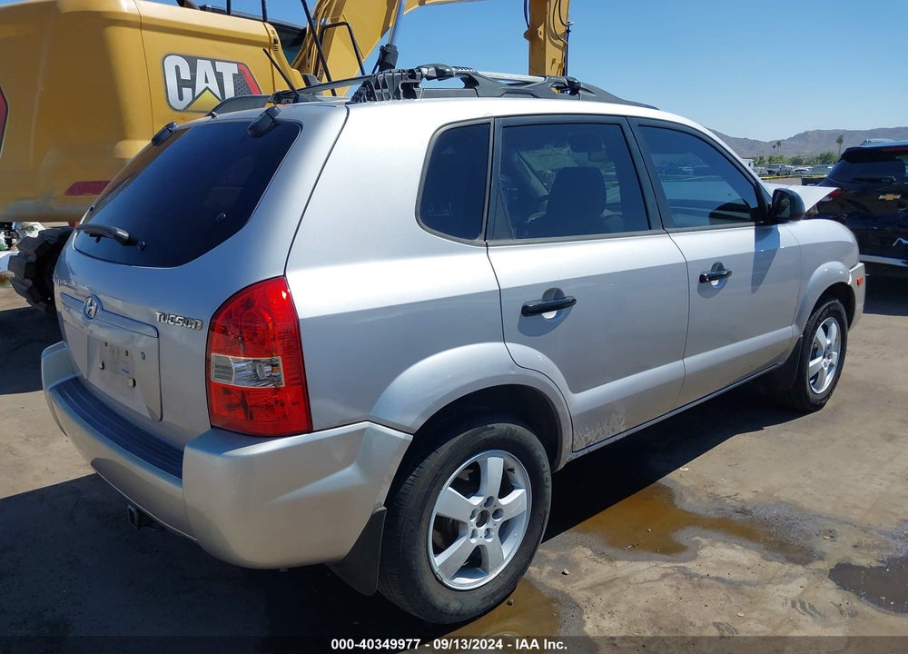 2005 HYUNDAI TUCSON GL VIN: KM8JM12B05U097905