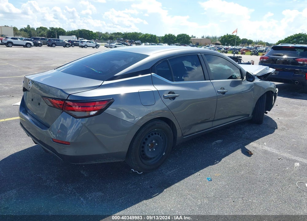 2023 NISSAN SENTRA S XTRONIC CVT VIN: 3N1AB8BV4PY303405