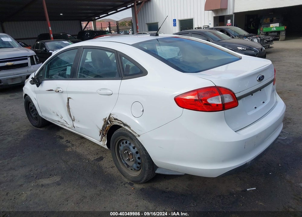 2013 FORD FIESTA S VIN: 3FADP4AJ4DM195542