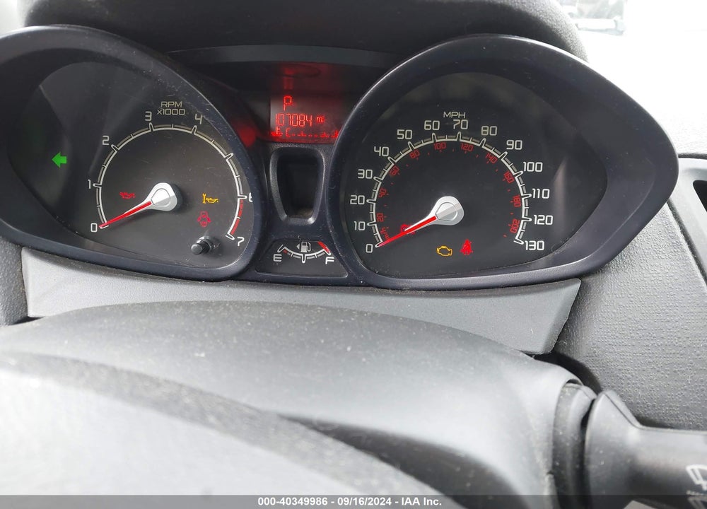 2013 FORD FIESTA S VIN: 3FADP4AJ4DM195542