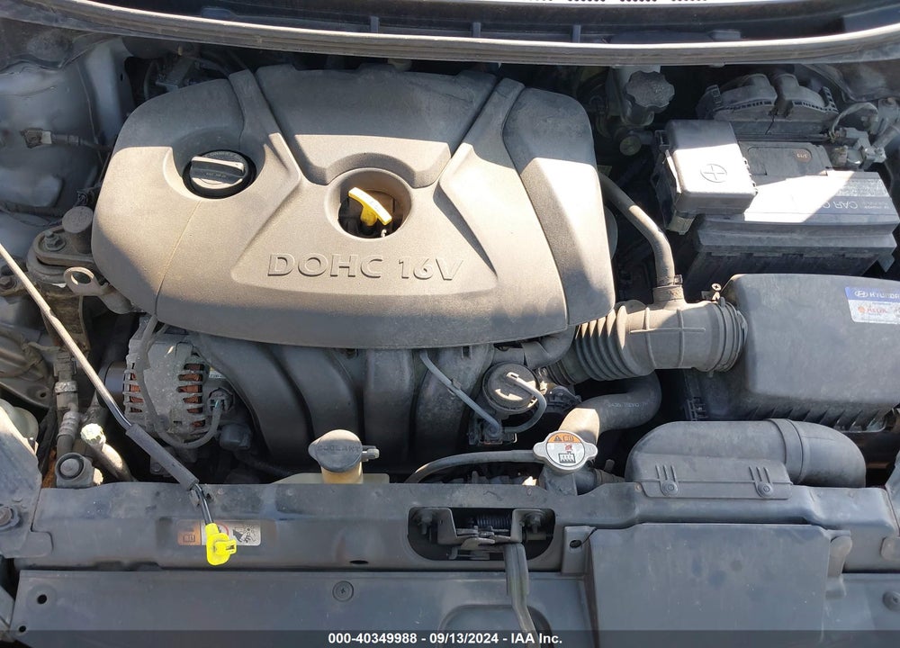 2012 HYUNDAI ELANTRA GLS (ULSAN PLANT) VIN: KMHDH4AEXCU451974