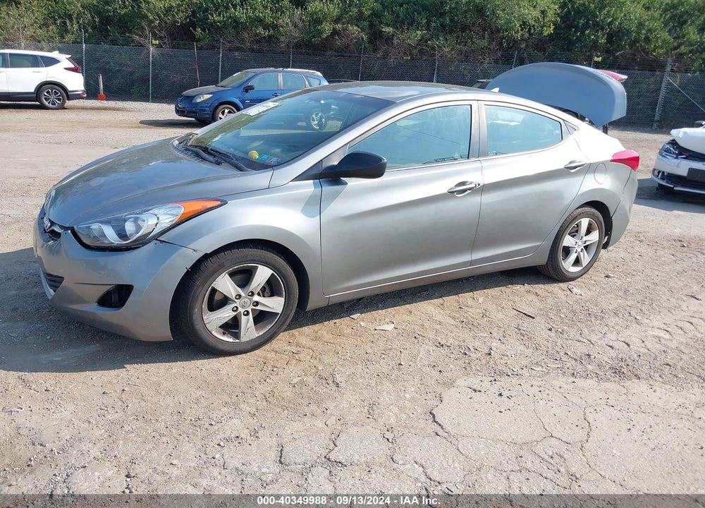 2012 HYUNDAI ELANTRA GLS (ULSAN PLANT) VIN: KMHDH4AEXCU451974