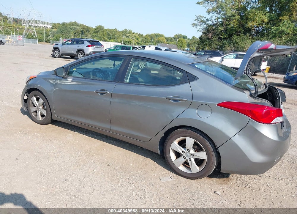 2012 HYUNDAI ELANTRA GLS (ULSAN PLANT) VIN: KMHDH4AEXCU451974