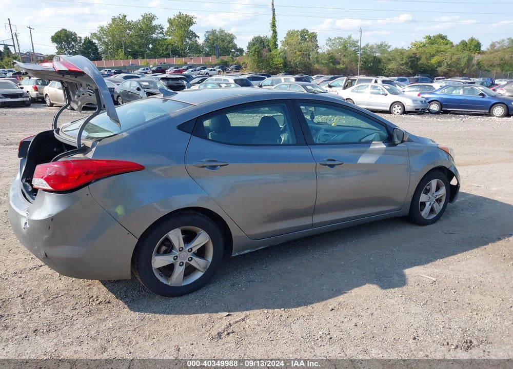 2012 HYUNDAI ELANTRA GLS (ULSAN PLANT) VIN: KMHDH4AEXCU451974