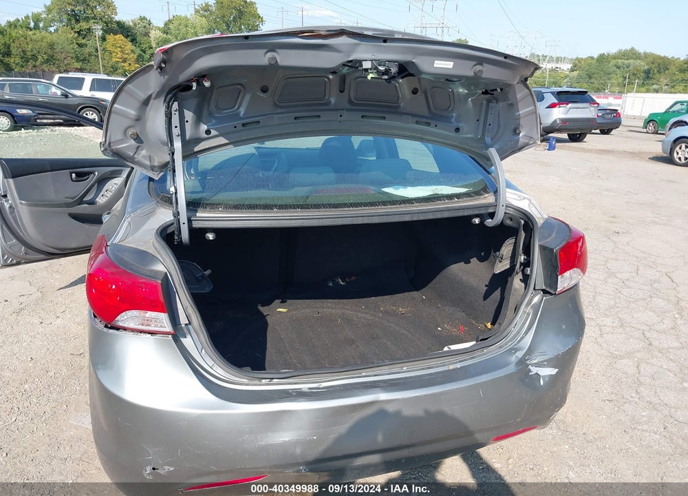 2012 HYUNDAI ELANTRA GLS (ULSAN PLANT) VIN: KMHDH4AEXCU451974
