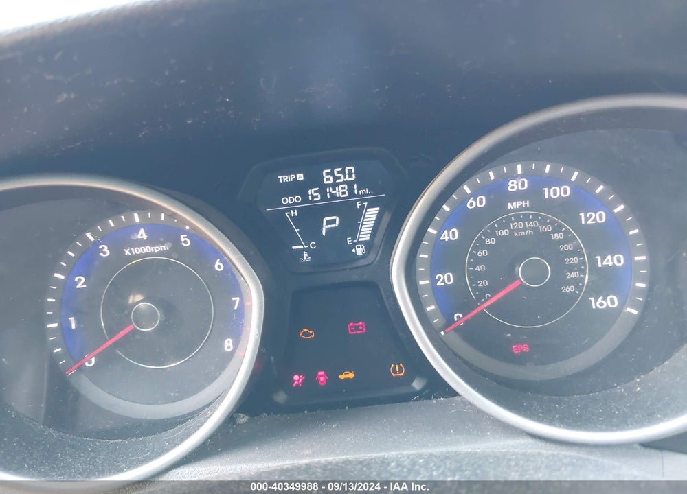 2012 HYUNDAI ELANTRA GLS (ULSAN PLANT) VIN: KMHDH4AEXCU451974