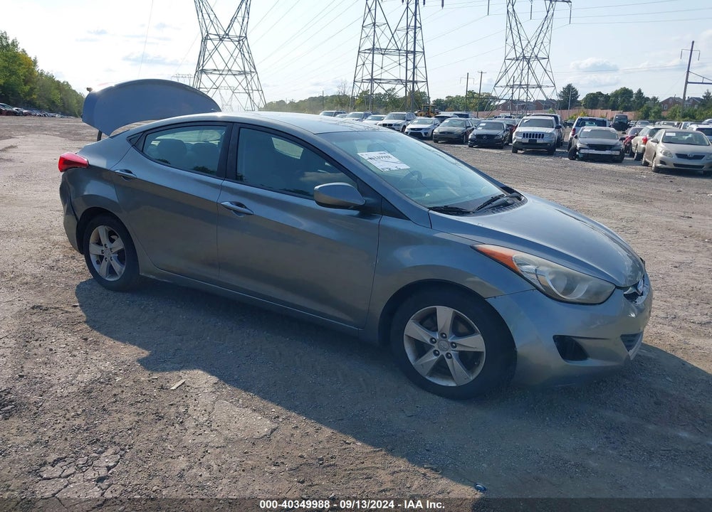2012 HYUNDAI ELANTRA GLS (ULSAN PLANT) VIN: KMHDH4AEXCU451974