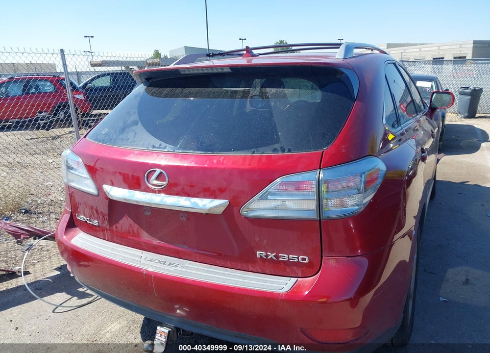 2010 LEXUS RX 350 VIN: JTJBK1BA2A2410073
