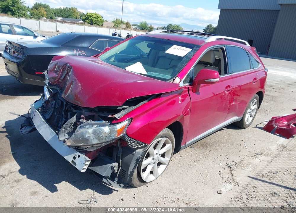 2010 LEXUS RX 350 VIN: JTJBK1BA2A2410073