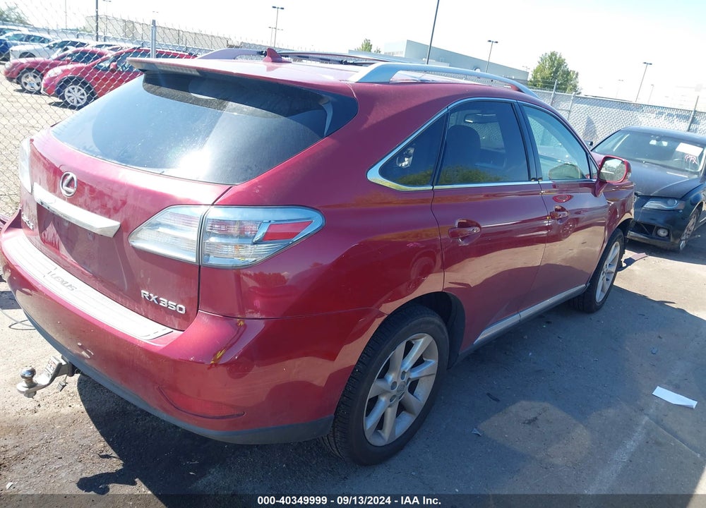 2010 LEXUS RX 350 VIN: JTJBK1BA2A2410073