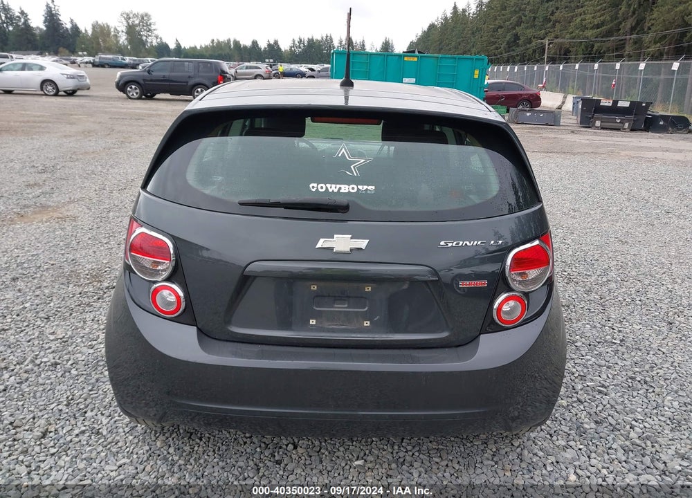 2014 CHEVROLET SONIC LT AUTO VIN: 1G1JC6SB6E4115577