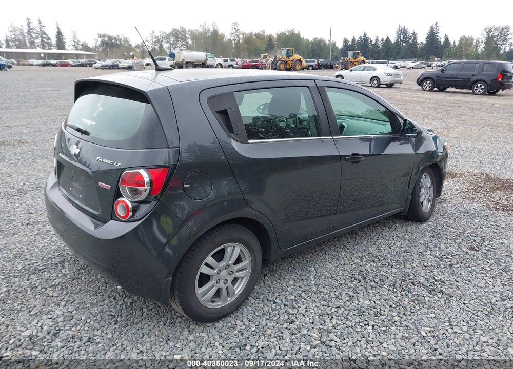 2014 CHEVROLET SONIC LT AUTO VIN: 1G1JC6SB6E4115577