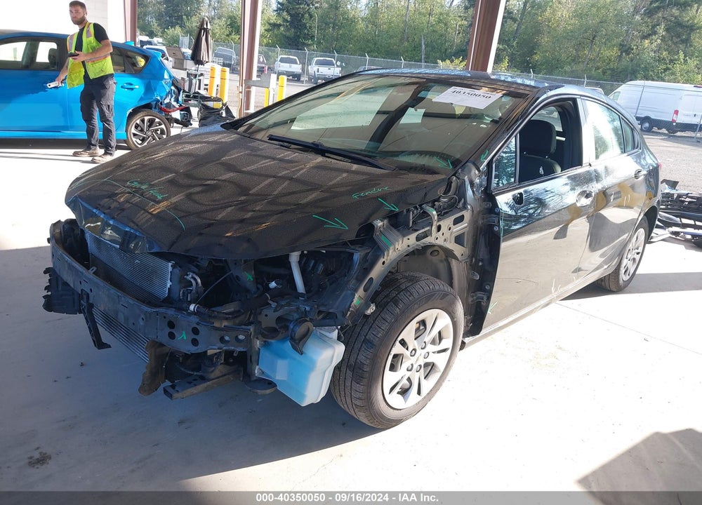 2019 CHEVROLET CRUZE LS VIN: 3G1BC6SM0KS560088