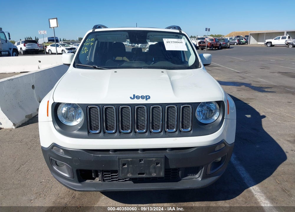 2015 JEEP RENEGADE LATITUDE VIN: ZACCJBBT3FPC14402