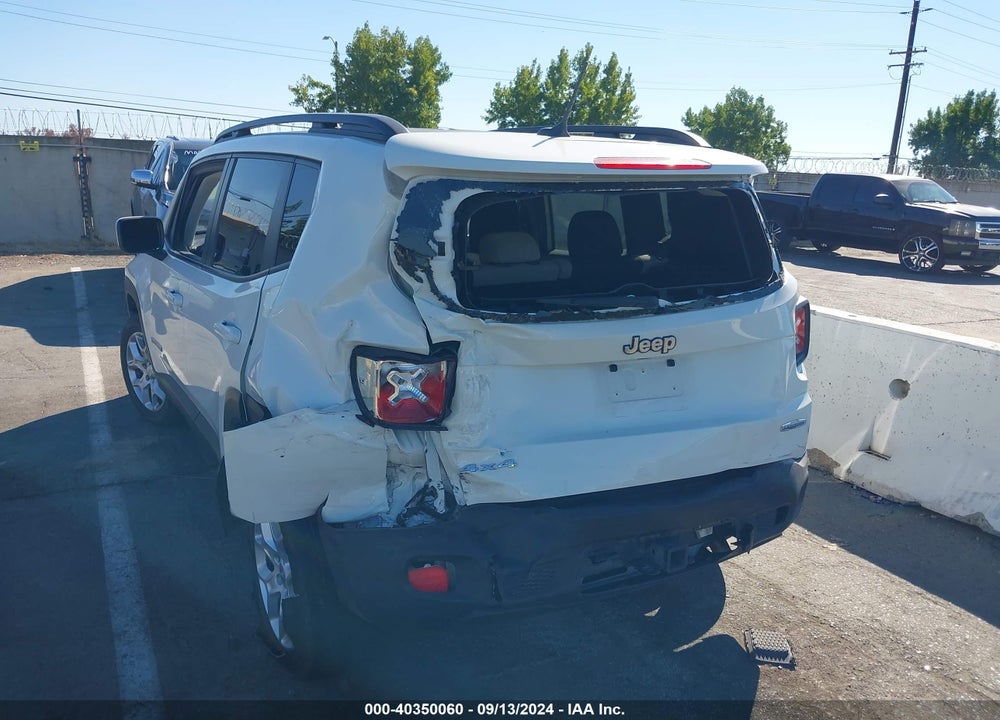 2015 JEEP RENEGADE LATITUDE VIN: ZACCJBBT3FPC14402