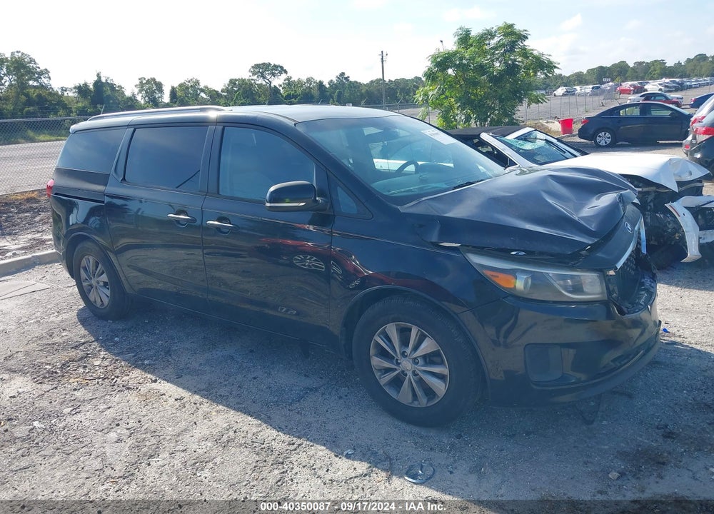 2016 KIA SEDONA LX VIN: KNDMB5C18G6192630