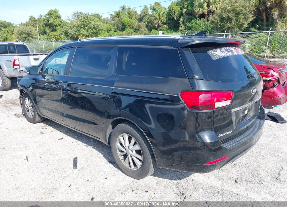 2016 KIA SEDONA LX VIN: KNDMB5C18G6192630