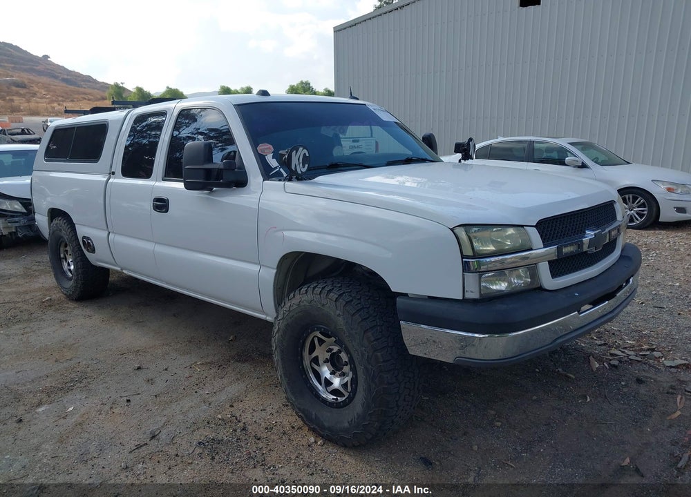 2004 CHEVROLET SILVERADO 1500 LT VIN: 1GCEC19T44Z307236