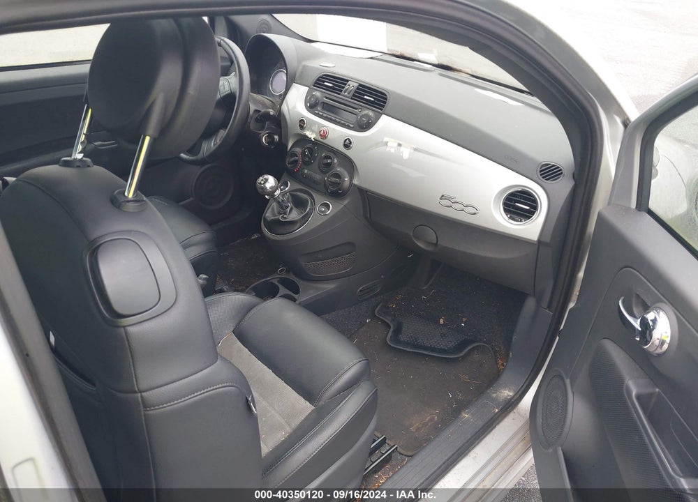 2012 FIAT 500 SPORT VIN: 3C3CFFBR3CT382904