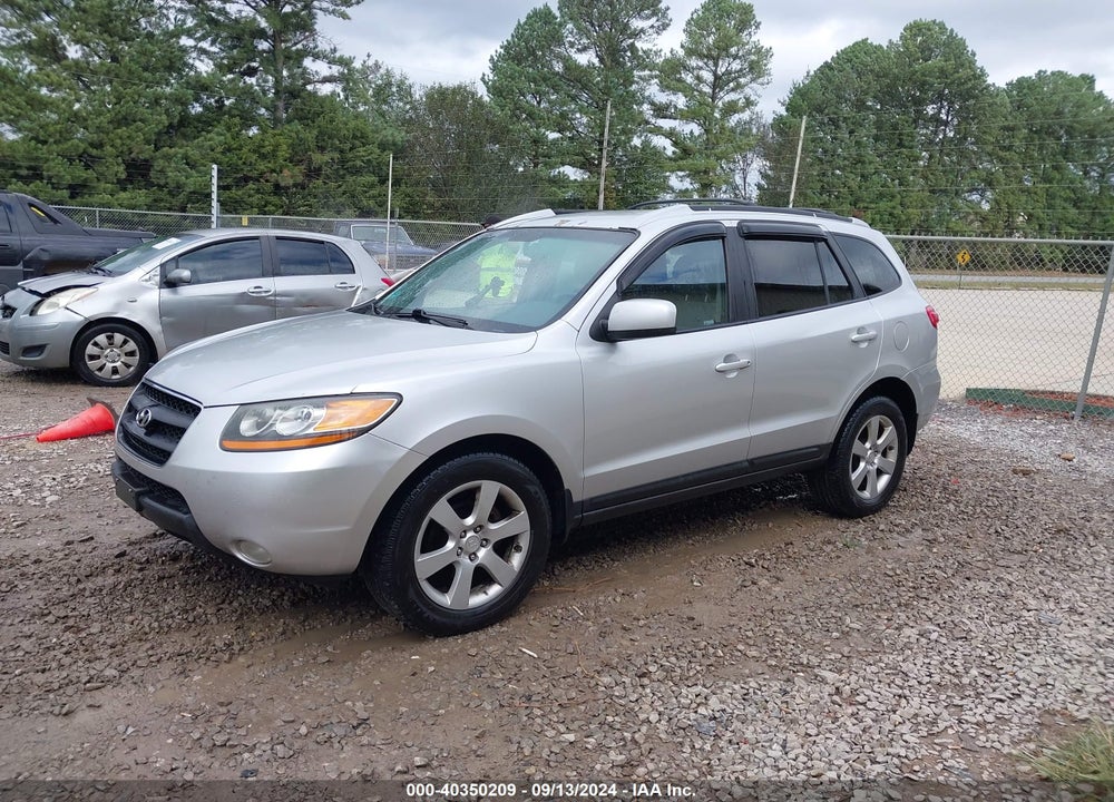 2009 HYUNDAI SANTA FE SE VIN: 5NMSH73E69H244699