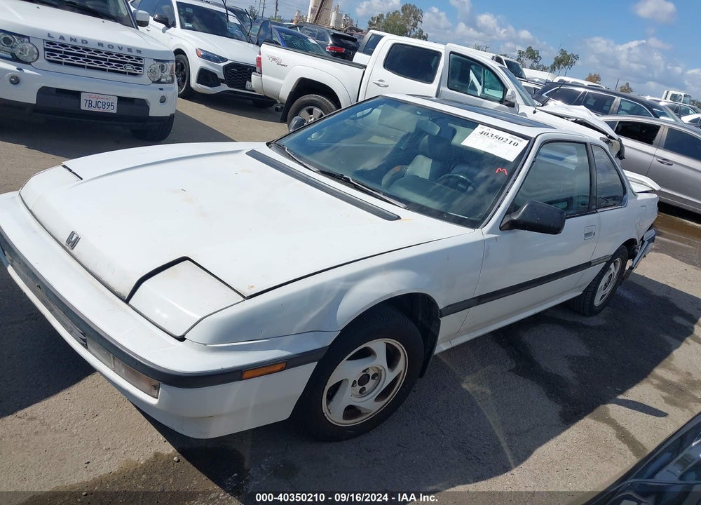 1990 HONDA PRELUDE SI ALB/SR VIN: JHMBA4255LC011924