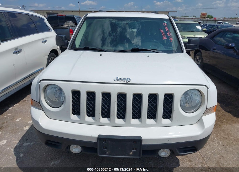 2016 JEEP PATRIOT LATITUDE VIN: 1C4NJPFA4GD674909