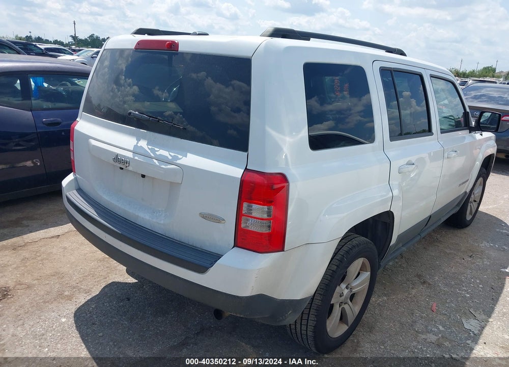 2016 JEEP PATRIOT LATITUDE VIN: 1C4NJPFA4GD674909