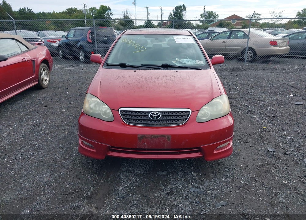 2006 TOYOTA COROLLA S VIN: 2T1BR32E96C708688