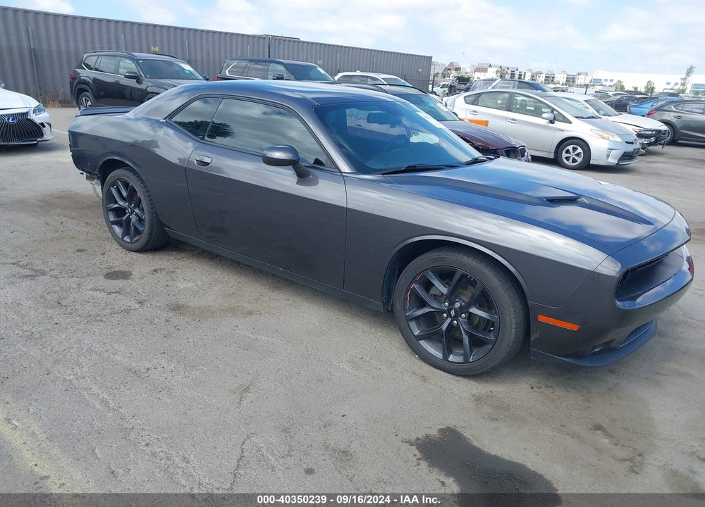 2019 DODGE CHALLENGER SXT VIN: 2C3CDZAG2KH551454