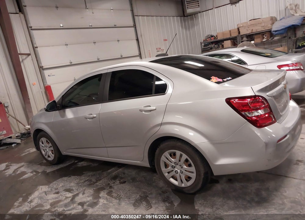 2017 CHEVROLET SONIC LS AUTO VIN: 1G1JB5SH3H4124646