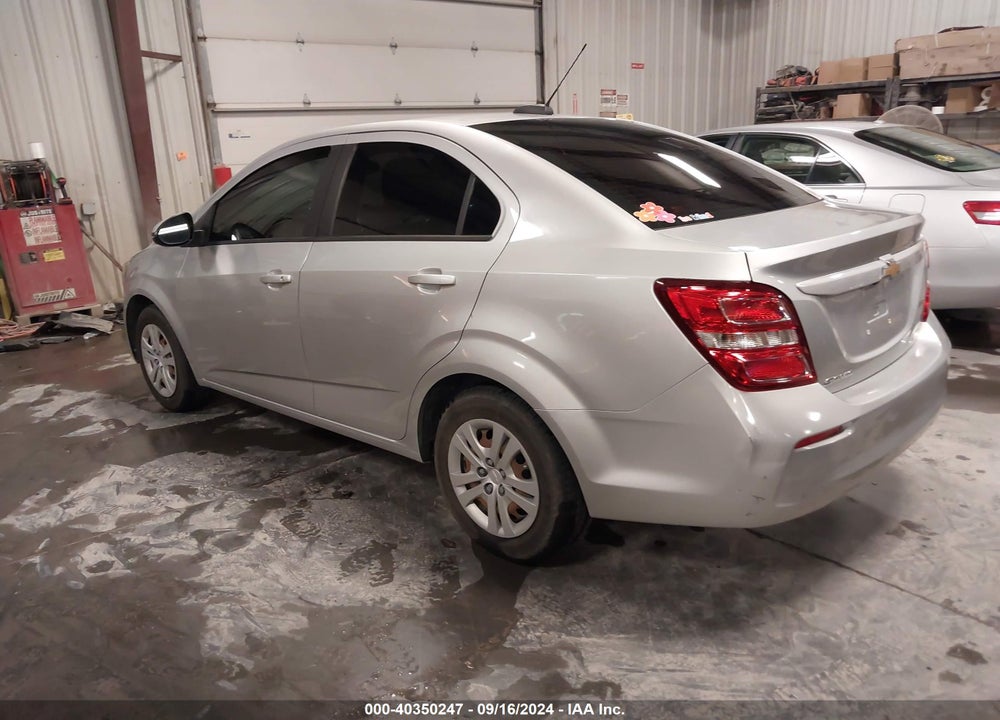 2017 CHEVROLET SONIC LS AUTO VIN: 1G1JB5SH3H4124646