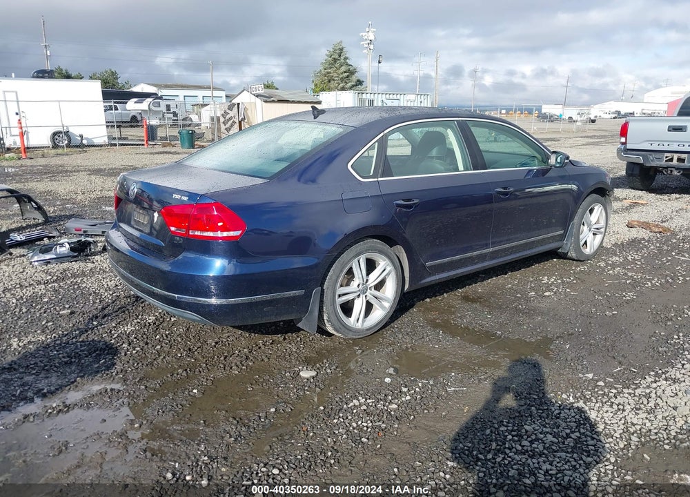 2015 VOLKSWAGEN PASSAT 1.8T SE VIN: 1VWBT7A34FC020371