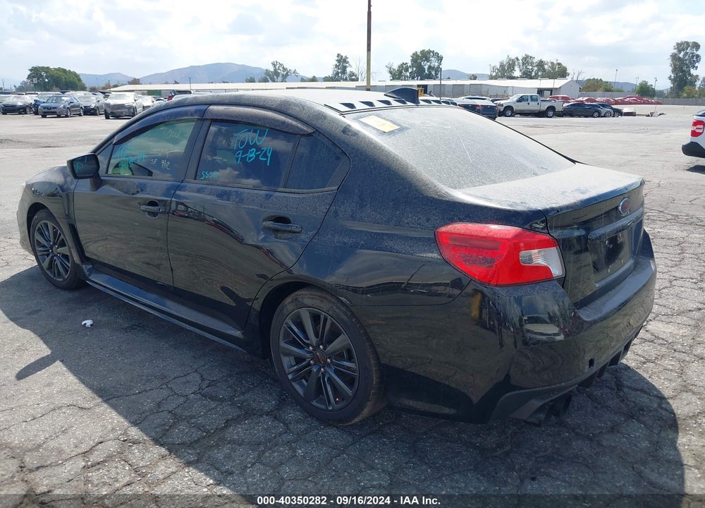 2018 SUBARU WRX VIN: JF1VA1A6XJ9837580