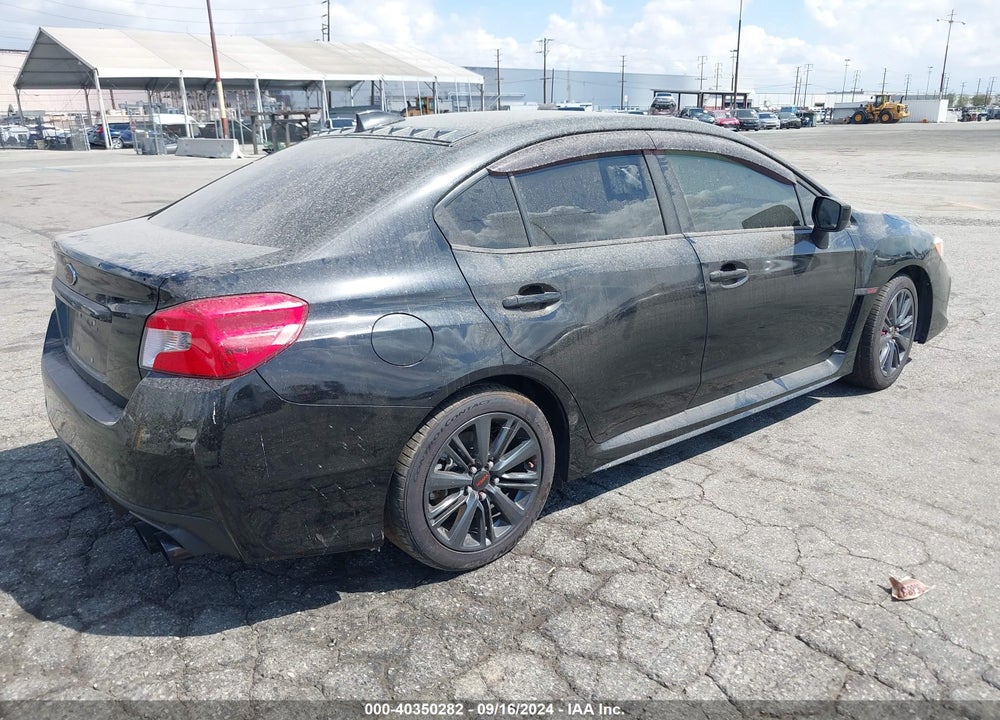 2018 SUBARU WRX VIN: JF1VA1A6XJ9837580