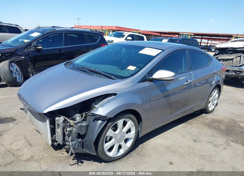 2013 HYUNDAI ELANTRA LIMITED VIN: KMHDH4AE4DU597305