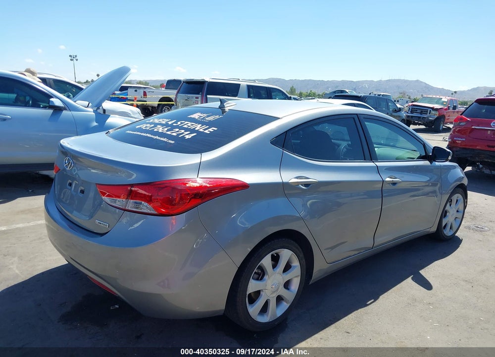 2013 HYUNDAI ELANTRA LIMITED VIN: KMHDH4AE4DU597305