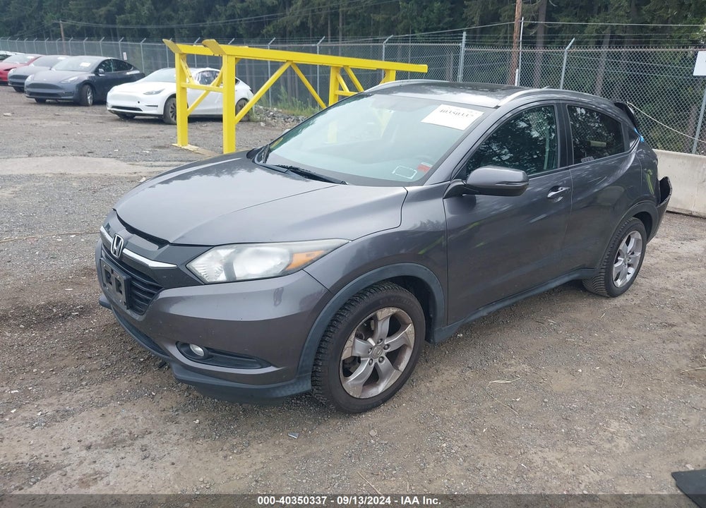 2016 HONDA HR-V EX-L VIN: 3CZRU6H75GM754075