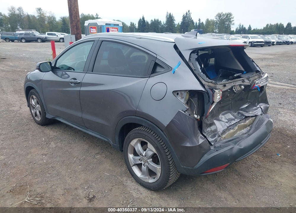 2016 HONDA HR-V EX-L VIN: 3CZRU6H75GM754075