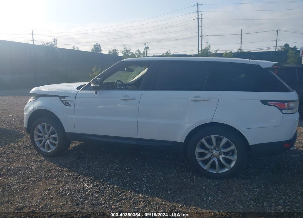 2015 LAND ROVER RANGE ROVER SPORT 3.0L V6 SUPERCHARGED HSE VIN: SALWR2VF0FA517917