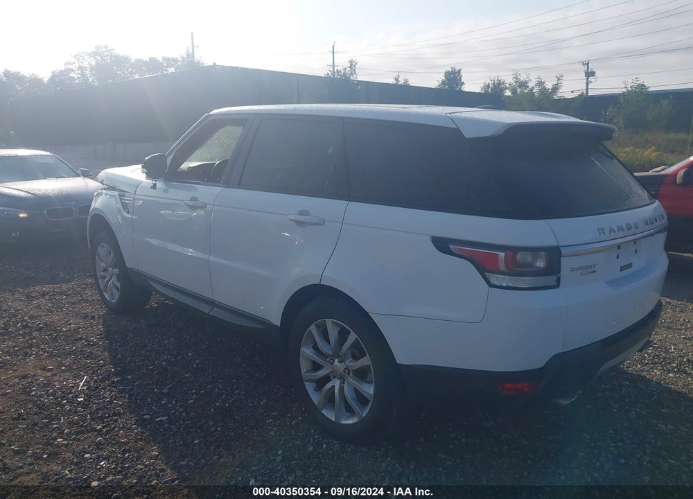 2015 LAND ROVER RANGE ROVER SPORT 3.0L V6 SUPERCHARGED HSE VIN: SALWR2VF0FA517917