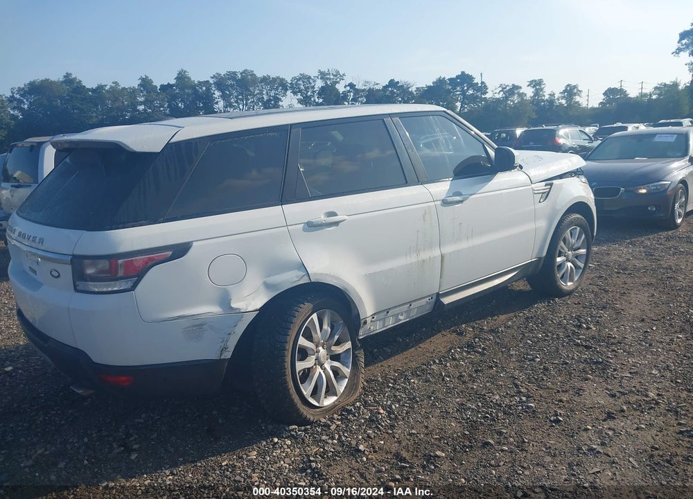 2015 LAND ROVER RANGE ROVER SPORT 3.0L V6 SUPERCHARGED HSE VIN: SALWR2VF0FA517917