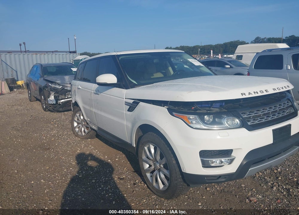 2015 LAND ROVER RANGE ROVER SPORT 3.0L V6 SUPERCHARGED HSE VIN: SALWR2VF0FA517917
