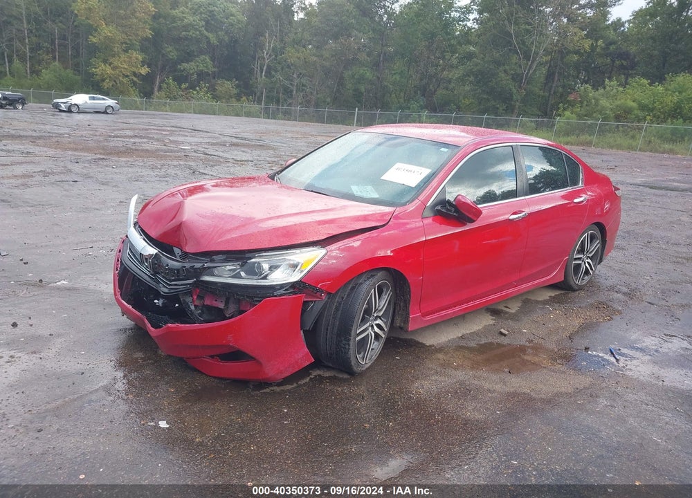 2016 HONDA ACCORD SPORT VIN: 1HGCR2F51GA027036